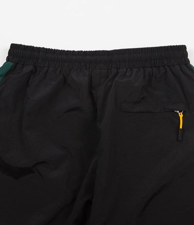 Butter Goods Runner Tracksuit Pants - Black / Forest