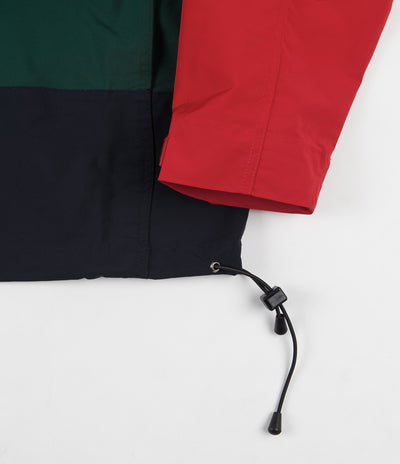 Butter Goods Santosuosso Jacket - Red / Navy / Green