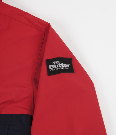 Butter Goods Santosuosso Jacket - Red / Navy / Green