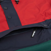 Butter Goods Santosuosso Jacket - Red / Navy / Green thumbnail