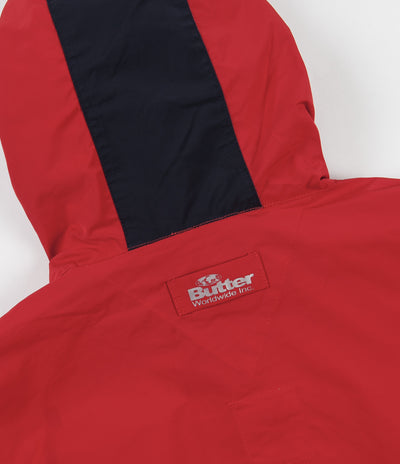 Butter Goods Santosuosso Jacket - Red / Navy / Green