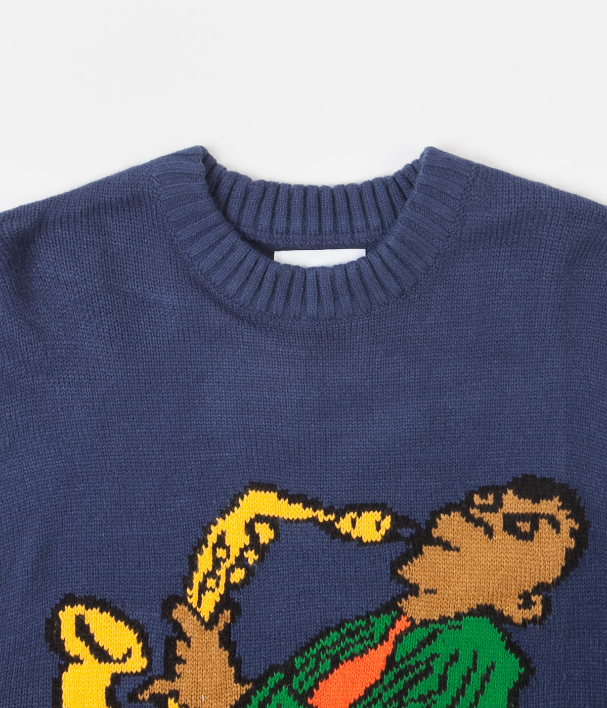 Butter Goods Sax Knit Sweatshirt - Navy