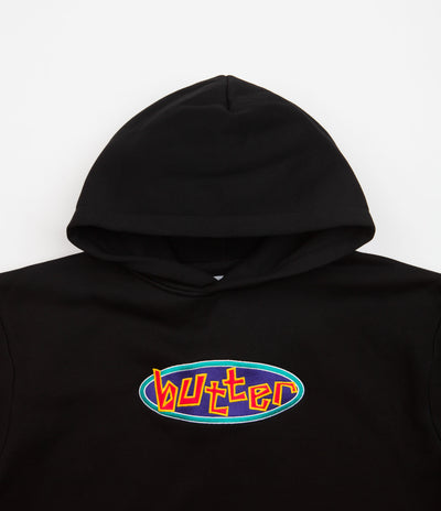 Butter Goods Scattered Embroidered Hoodie - Black