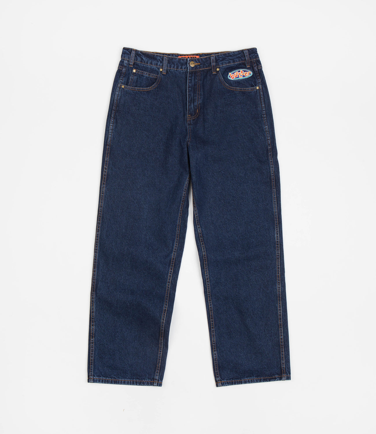 Butter Goods Scattered Jeans - Dark Indigo | Flatspot