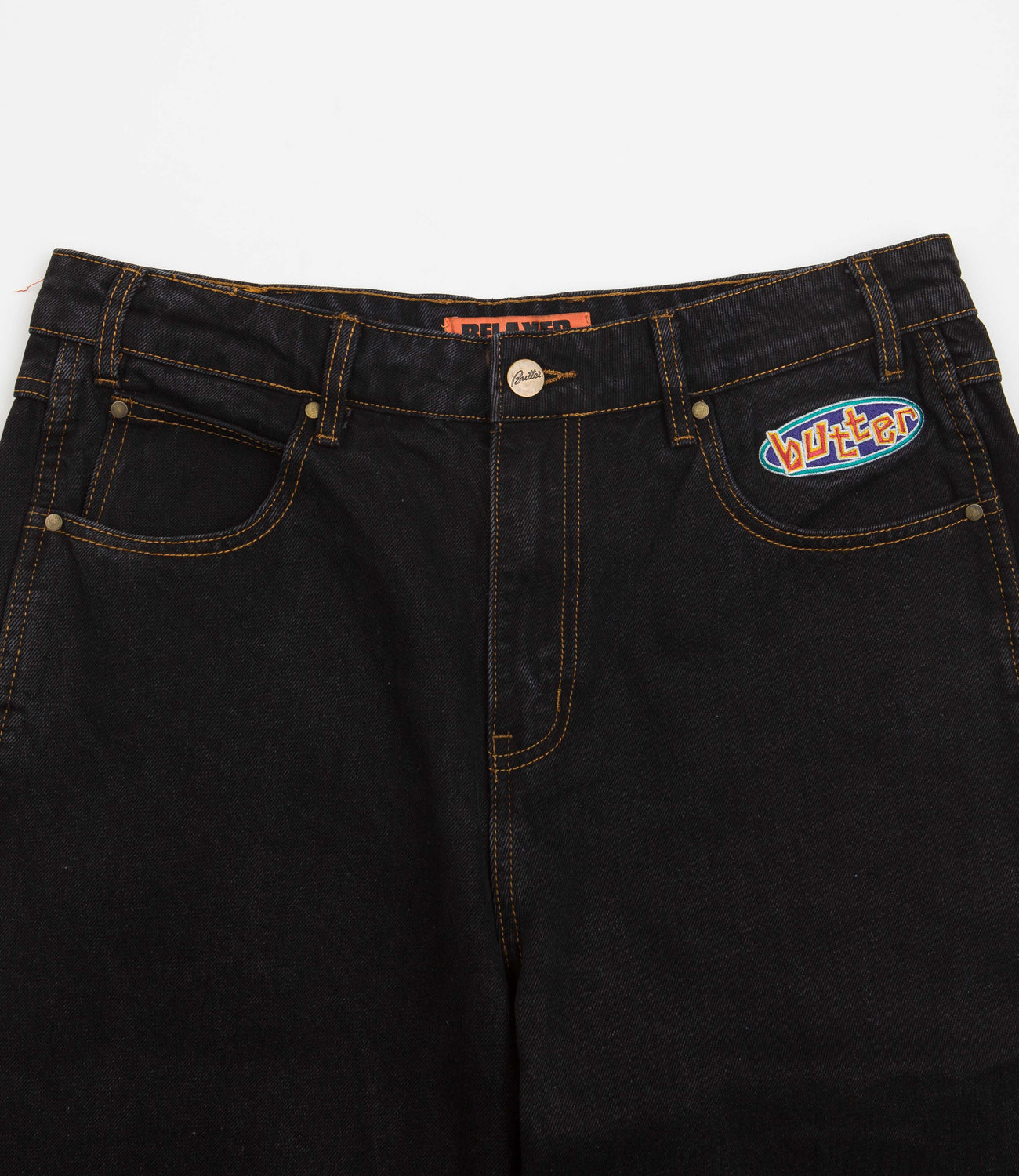 Butter Goods Scattered Jeans - Faded Black | Flatspot