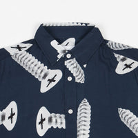 Butter Goods Screw Shirt - Navy thumbnail