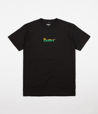 Butter Goods Split Classic Logo T-Shirt - Black