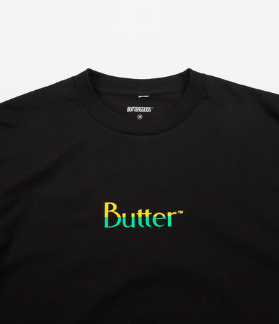 Butter Goods Split Classic Logo T-Shirt - Black