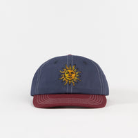 Butter Goods Sun Cap - Navy / Burgundy thumbnail