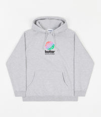 Butter Goods Telecom Pullover Hoodie - Heather Grey