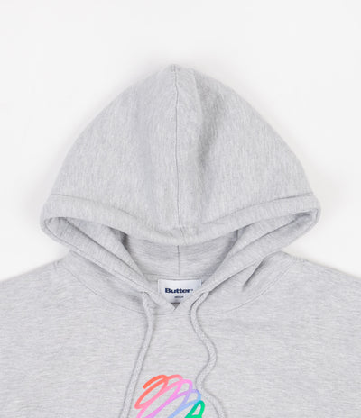 Butter Goods Telecom Pullover Hoodie - Heather Grey