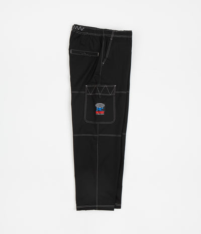 Butter Goods Terrain Contrast Stitch Cargo Pants - Black