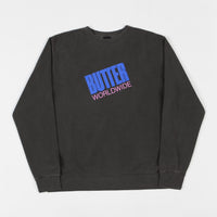 Butter Goods Tilt Logo Crewneck Sweatshirt - Pigment Black thumbnail