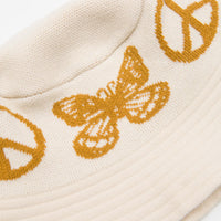 Butter Goods Tour Knit Bucket Hat - Cream thumbnail