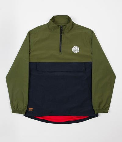 Butter Goods Track Jacket - Forest / Navy