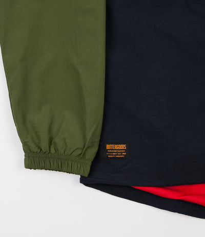 Butter Goods Track Jacket - Forest / Navy | Flatspot