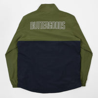 Butter Goods Track Jacket - Forest / Navy thumbnail