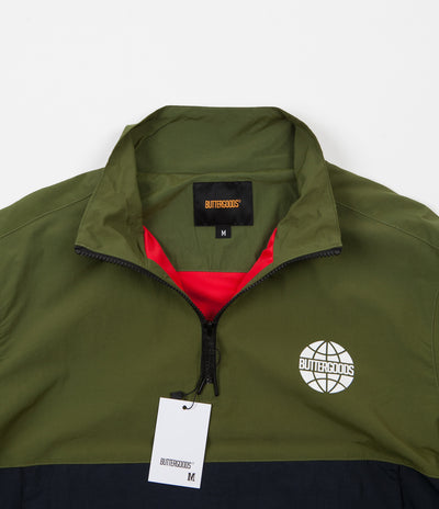 Butter Goods Track Jacket - Forest / Navy