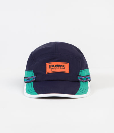 Butter Goods Trail 5 Panel Cap - Navy / Forest