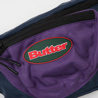 Butter Goods Trail Hip Pack - Navy / Purple thumbnail