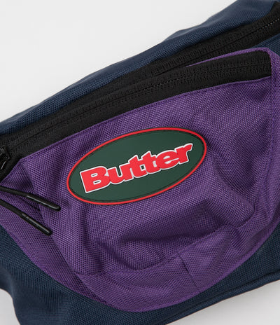 Butter Goods Trail Hip Pack - Navy / Purple