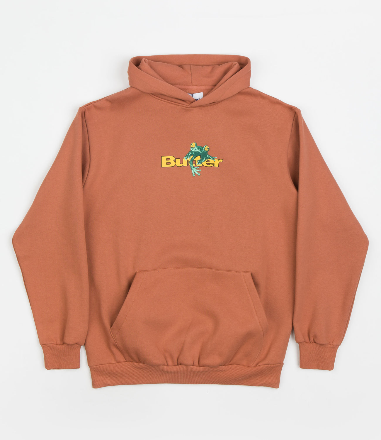 Butter Goods Tree Frog Logo Hoodie - Oak | Flatspot