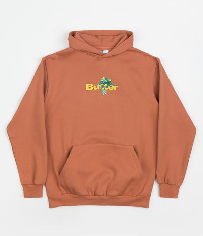 Butter Goods Tree Frog Logo Hoodie - Oak