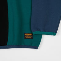 Butter Goods Tres Crewneck Sweatshirt - Black / Green / Blue thumbnail