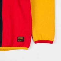 Butter Goods Tres Crewneck Sweatshirt - Navy / Red / Yellow thumbnail