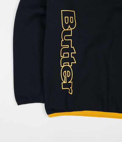 Butter Goods Tres Crewneck Sweatshirt - Navy / Red / Yellow