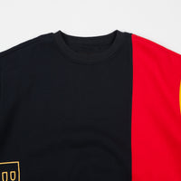 Butter Goods Tres Crewneck Sweatshirt - Navy / Red / Yellow thumbnail