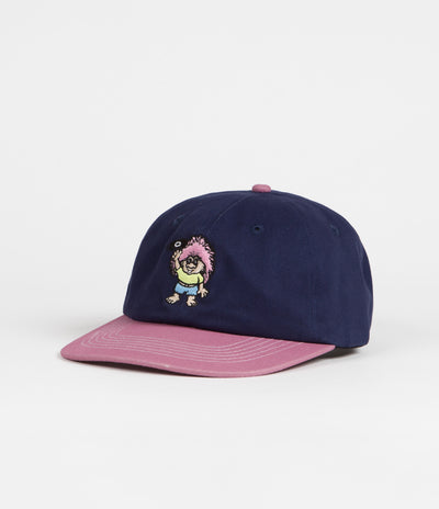 Butter Goods Troll Cap - Navy / Pink