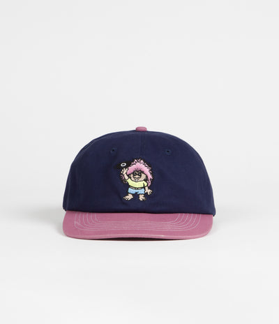 Butter Goods Troll Cap - Navy / Pink