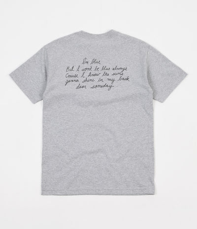 Butter Goods Trouble In Mind T-Shirt - Heather Grey