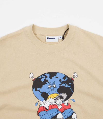 Butter Goods Under Pressure T-Shirt - Sand