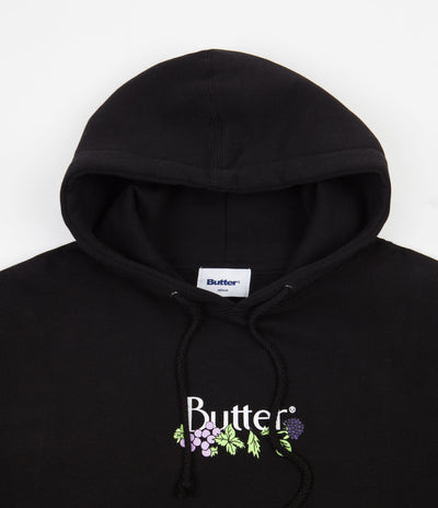 Butter Goods Vine Classic Logo Hoodie - Black