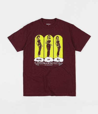 Butter Goods Walk On By T-Shirt - Burgundy