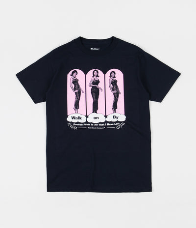 Butter Goods Walk On By T-Shirt - Navy