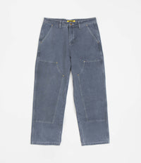 Butter Goods Washed Canvas Double Knee Pants - Slate