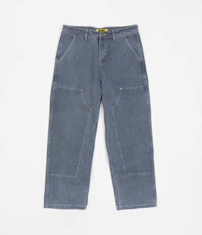 Butter Goods Washed Canvas Double Knee Pants - Slate