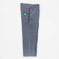 Butter Goods Washed Canvas Double Knee Pants - Slate thumbnail