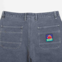 Butter Goods Washed Canvas Double Knee Pants - Slate thumbnail