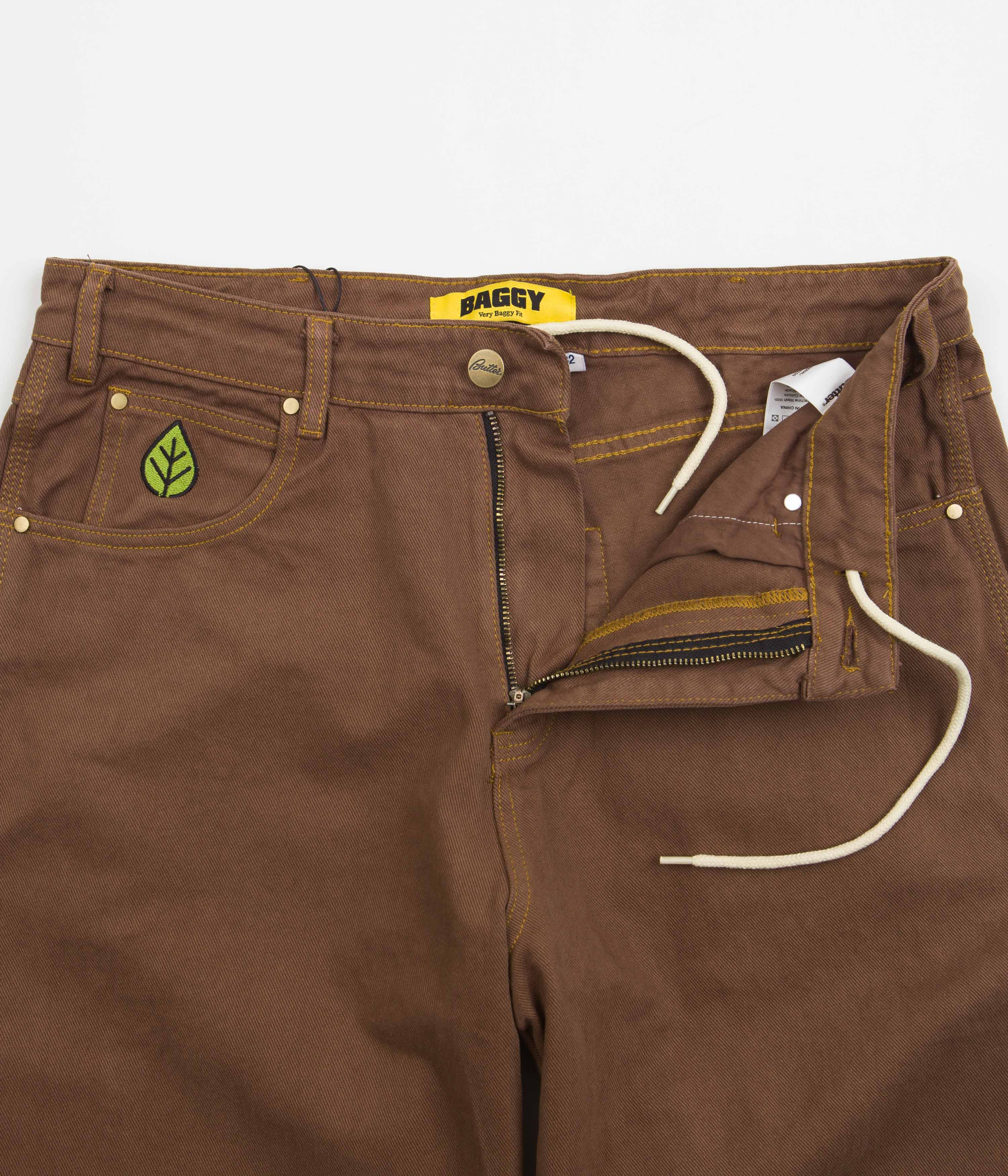 Butter Goods Weathergear Heavyweight Jeans - Brown | Flatspot