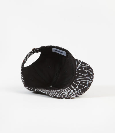 Butter Goods Web 6 Panel Cap - Black