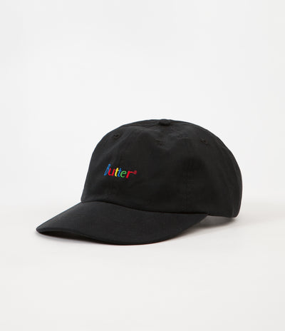 Butter Goods Web Classic 6 Panel Cap - Black