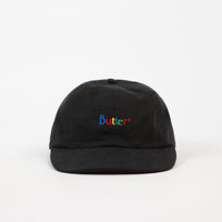 Butter Goods Web Classic 6 Panel Cap - Black thumbnail