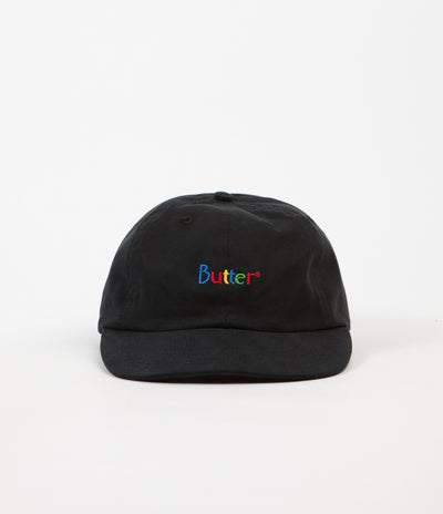 Butter Goods Web Classic 6 Panel Cap - Black