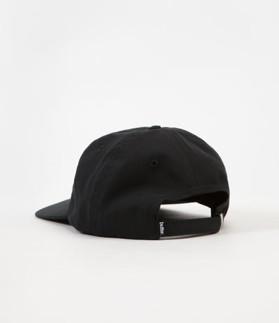 Butter Goods Web Classic 6 Panel Cap - Black