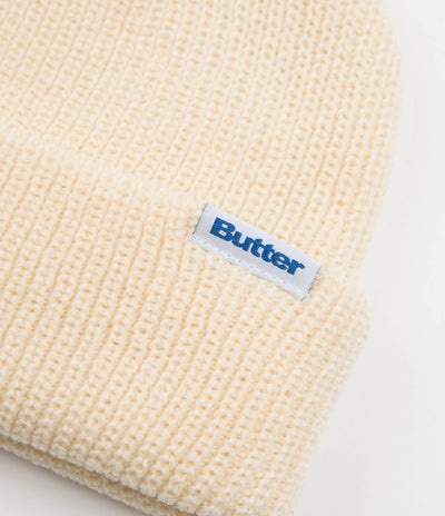 Butter Goods Wharfie Beanie - Cream