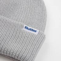 Butter Goods Wharfie Beanie - Grey / White thumbnail